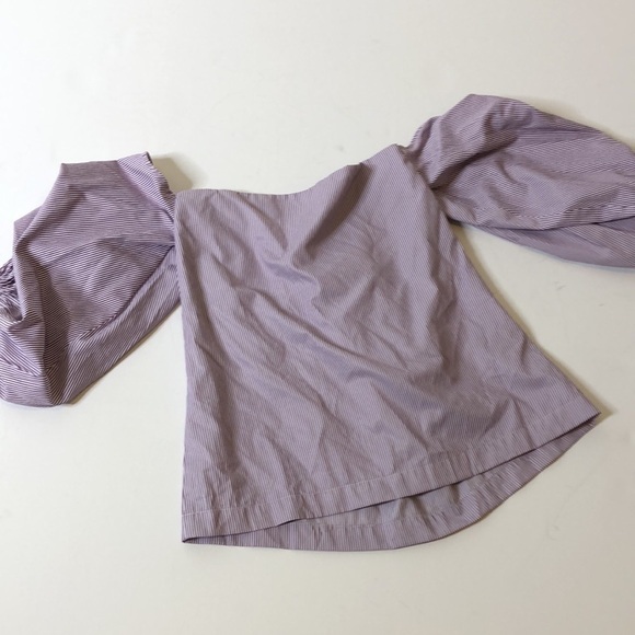 MLM Label Off Shoulder Striped Top XS - Picture 5 of 9